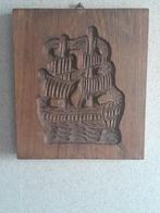 Oude Houten Koekplank - Speculaasplank VOC-Schip izgs, Antiek en Kunst, Antiek | Keukenbenodigdheden, Ophalen