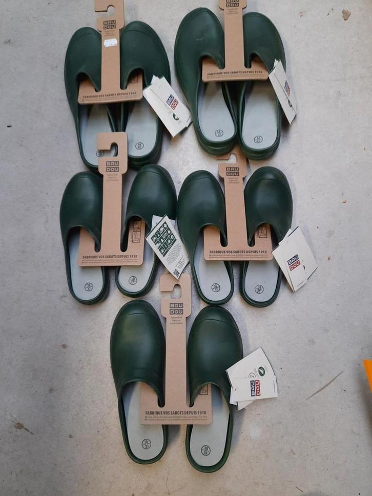 5 paar Bau Dou rubberen tuinklompen nieuw, Kleding | Heren, Schoenen, Nieuw, Klompen, Overige kleuren, Ophalen of Verzenden