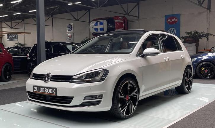 Volkswagen Golf 1.4 TSI 108DKM! LEER! Dynaudio! Pano! Cruise, Auto's, Volkswagen, Bedrijf, Te koop, Golf, Airconditioning, Bluetooth