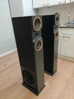 Teufel Hybrid 6 luidsprekers, Audio, Tv en Foto, Luidsprekers, Zo goed als nieuw, 120 watt of meer, Front, Rear of Stereo speakers