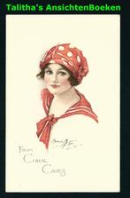 Prachtige jonge dame M04-08, Verzenden, 1920 tot 1940, Ongelopen, Overige thema's