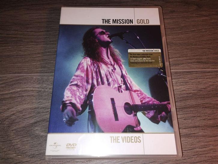 The Mission ‎- Gold The Videos [DVD], Cd's en Dvd's, Dvd's | Muziek en Concerten, Zo goed als nieuw, Ophalen of Verzenden