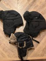 3 Russische Ushanka Mutsen - Maat S, 55, 57 - Perfecte Staat, Ophalen of Verzenden, Zo goed als nieuw, Overige maten, Muts