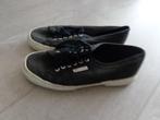 zwarte damesgympen van Superga, maat 40, Zwart, Ophalen of Verzenden, Sneakers of Gympen, Gedragen