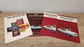 Folders Mustang 1974 / 1975 / 1976
