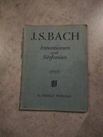 Inventionen & Sinfonien, J. S. Bach (Henle Urtext), Gebruikt, Klassiek, Ophalen of Verzenden, Artiest of Componist