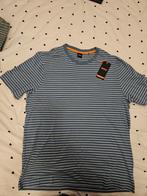 Blauw wit gestreepte Boss t-shirt, maat XL, NIEUW!, BOSS, Blauw, Ophalen of Verzenden, Maat 56/58 (XL)