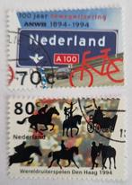 Nederland 1994 - nvph 1616-1617 - 100 jaar ANWB, Postzegels en Munten, Postzegels | Nederland, Verzenden, Na 1940, Gestempeld