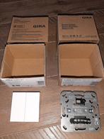 Gira LED Dimmer + Dubbele Dimmer Afdekplaat - Nieuw!, Doe-het-zelf en Verbouw, Elektra en Kabels, Ophalen of Verzenden