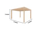 Eiken pergola 3 x 3 m, Tuin en Terras, Ophalen, Nieuw, Veranda