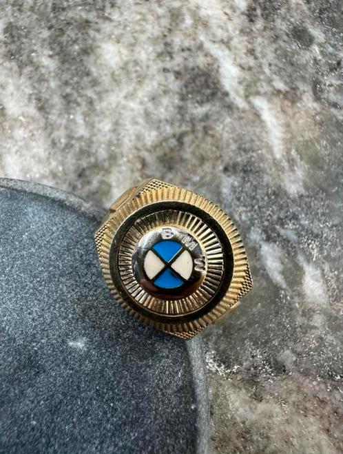 Prachtige 14k gouden BMW ring, Sieraden, Tassen en Uiterlijk, Ringen, Nieuw, Dame, Goud, Ophalen of Verzenden