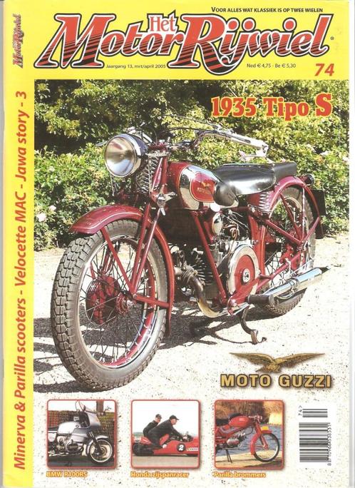 74 – Moto Guzzi – BMW – Jawa – Parilla – Minerva – Velocetta, Boeken, Tijdschriften en Kranten, Zo goed als nieuw, Ophalen of Verzenden