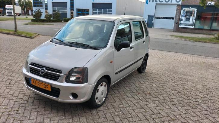 Opel Agila 1.0 2005 Grijs, Auto's, Opel, Particulier, Agila, ABS, Airbags, Elektrische buitenspiegels, Metallic lak, Radio, Startonderbreker