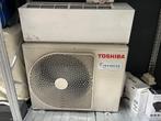 Toshiba Airco–Binnen- en Buitenunit, Witgoed en Apparatuur, Airco's, Ophalen, Zo goed als nieuw, Wandairco, 3 snelheden of meer