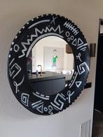 Groote ronde wand spiegel, Ophalen, Rond, Zo goed als nieuw, 100 tot 125 cm