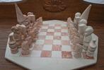 Handgemaakt Keniaans zeepstenen schaakbord – decoratief, Ophalen, Zo goed als nieuw