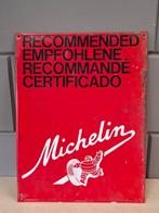 Michelin reclamebord met Bibendum, Ophalen of Verzenden, Gebruikt, Reclamebord