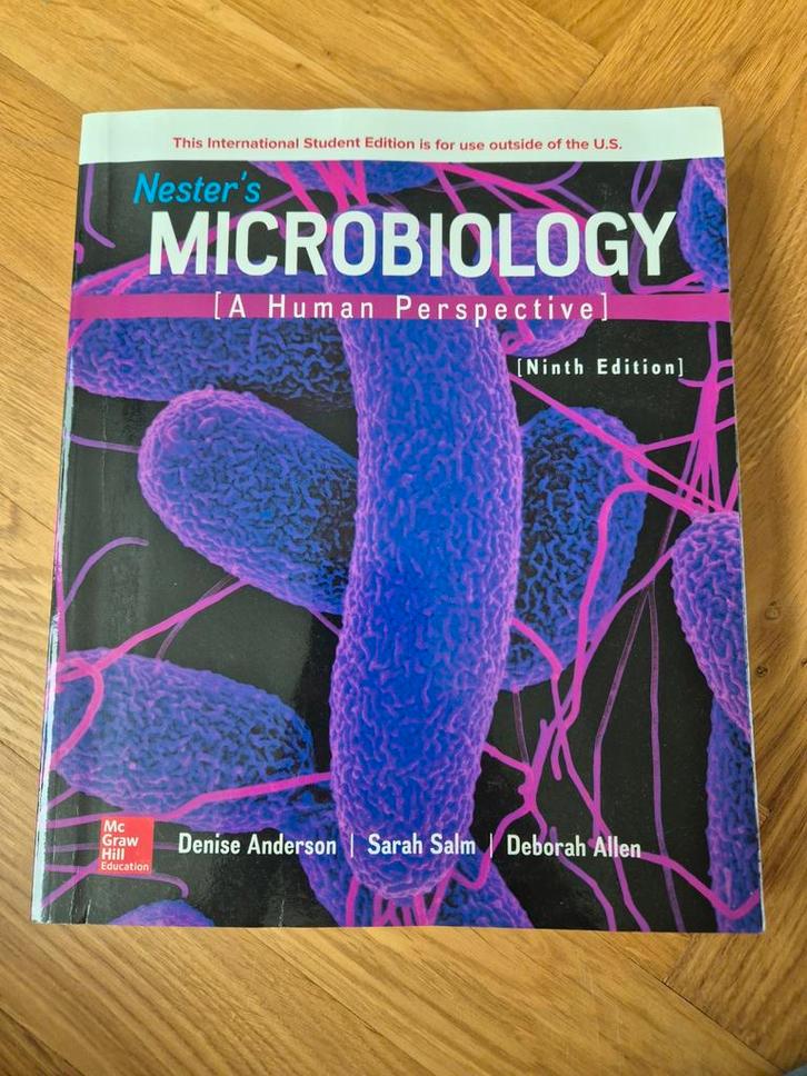 Nester's Microbiologie - 9e Editie, Boeken, Studieboeken en Cursussen, Zo goed als nieuw, HBO, Beta, Verzenden