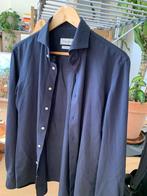 Profuomo Japanese Knitted Shirt – Dark Navy Blue – Size 40, Halswijdte 39/40 (M), Verzenden, Blauw, Profuomo