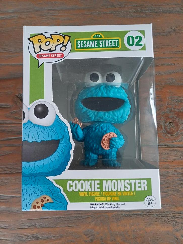 Funko Pop Sesame Street, 02 Cookie Monster, Verzamelen, Poppetjes en Figuurtjes, Ophalen of Verzenden