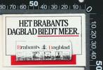 Sticker: Brabants Dagblad - Biedt meer, Verzamelen, Ophalen of Verzenden, Zo goed als nieuw, Bedrijf of Vereniging