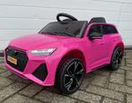 Kinder Auto Audi RS6 12v RC / Leder / Rubberband / Bluetooth, Kinderen en Baby's, Speelgoed | Buiten | Accuvoertuigen, Ophalen of Verzenden