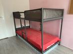 Stapelbed met 2 matrassen – 90x200 cm, Ophalen, 90 cm, Tweepersoons, Zo goed als nieuw