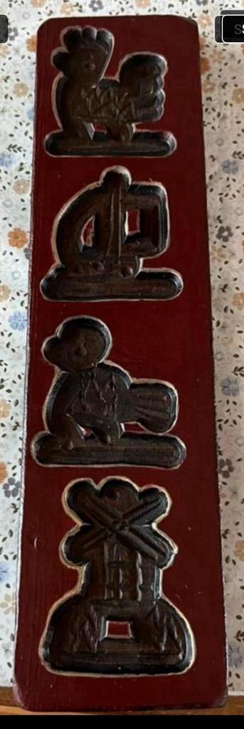 Vintage Speculaasplank/ Koekplank.  4 of 2 afbeeldingen zgan beschikbaar voor biedingen