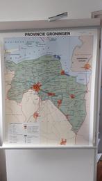 12 provinciekaarten oprolbaar voor €.50, 2000 tot heden, Ophalen of Verzenden, Nederland, Landkaart