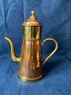 Vintage Koperen Koffiekan met Filter, Antiek en Kunst, Ophalen of Verzenden