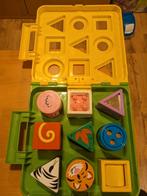 Koffertje met blokjes, Kinderen en Baby's, Speelgoed | Fisher-Price, Ophalen of Verzenden, Zo goed als nieuw, Speelset