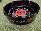 Vintage Bacardi asbak, Ophalen of Verzenden, Gebruikt, Rechthoekig, Riet