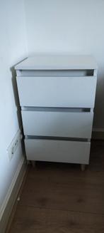 Nachtkastjes 2x, Ophalen, Gebruikt, Minder dan 45 cm, 55 tot 70 cm