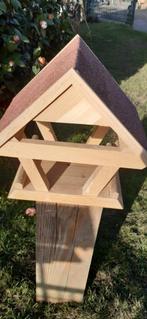 Eiken vogelvoederhuis, Tuin en Terras, Vogelhuisjes en Vogelbaden, Ophalen of Verzenden, Nieuw