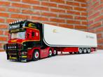 Tekno Scania 4 serie J en J Transport 1:50, Hobby en Vrije tijd, Modelauto's | 1:50, Ophalen of Verzenden, Nieuw, Bus of Vrachtwagen