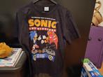 Sonic the Hedgehog T-Shirt XL, Ophalen of Verzenden, Maat 56/58 (XL), Zo goed als nieuw, Zwart