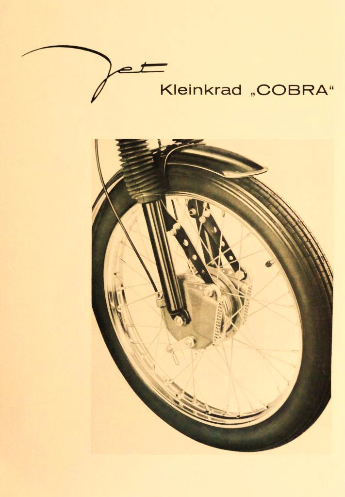 Folder ITALJET JET COBRA Sachs 1967 + ITALJET Kaart, Fietsen en Brommers, Handleidingen en Instructieboekjes, Nieuw, Ophalen of Verzenden