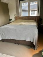 Luxe Swiss Sense Royal Boxspring,180x200 cm houten hoofdbord, Ophalen, Tweepersoons, Zo goed als nieuw, 180 cm