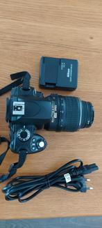 Nikon D60 camera met extra accu, 8 keer of meer, Zo goed als nieuw, Nikon, Ophalen