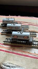 Te koop 3 ketelwagons van marklin 4501 ESSO, Wisselstroom, Gebruikt, Wagon, Ophalen of Verzenden