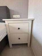 Nachtkastje met 2 lades, Huis en Inrichting, Slaapkamer | Nachtkastjes, Ophalen, Zo goed als nieuw, Minder dan 45 cm