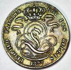 België: 5 cents 1837 ZF+, Ophalen of Verzenden, België, Losse munt