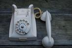 Witte telefoon PTT 1965, Telecommunicatie, Vaste telefoons | Niet Draadloos, Gebruikt, Met draaischijf, Ophalen of Verzenden, Nvt