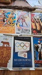 6 x Olympische poster, Ophalen of Verzenden, Zo goed als nieuw, Poster, Plaatje of Sticker