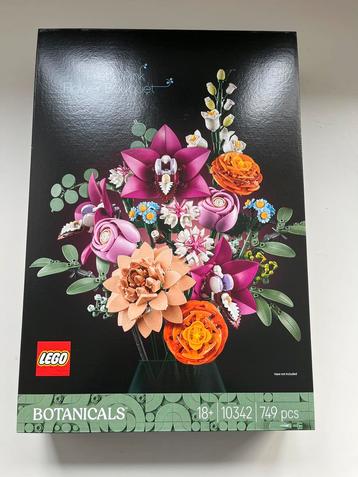 Lego Botanicals Pretty Pink Flower Bouquet 10342 - Nieuw! beschikbaar voor biedingen