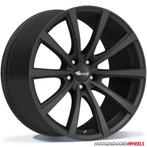 brute zwarte Brock B32 velgen met Michelin wintebanden, Auto-onderdelen, Banden en Velgen, Ophalen, Velg(en), Winterbanden, Personenwagen