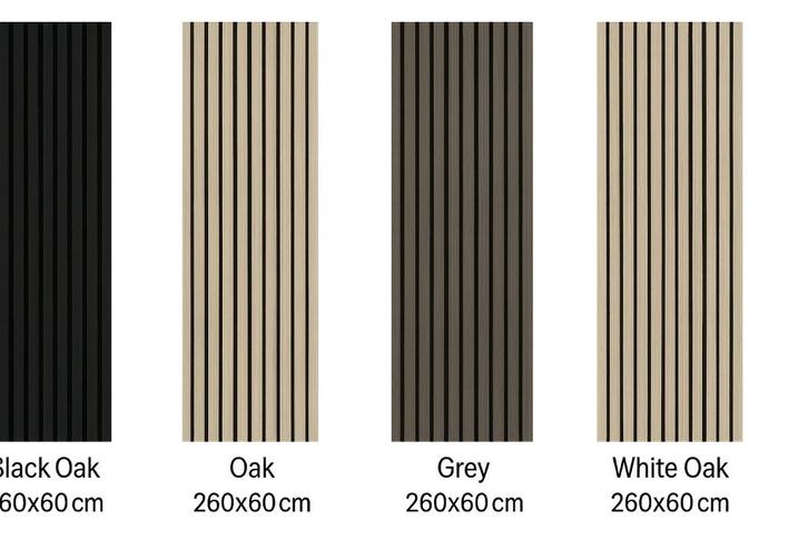 Akoestische panelen 260x60cm 21mm dik BESTE KWALITEIT, Huis en Inrichting, Woonaccessoires | Wanddecoraties, Nieuw, Ophalen of Verzenden