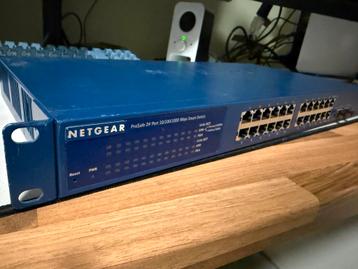 Netgear ProSafe GS724T 24-poorts Switch beschikbaar voor biedingen