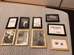Set van 9 decoratieve fotolijstjes, Ophalen of Verzenden, Zo goed als nieuw