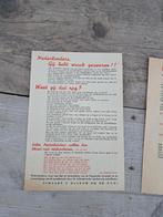 Nsb propaganda, Ophalen of Verzenden, Nederland, Foto of Poster